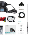 Dual Band Mini Ham Mobile Radio For In Car Use IP67 Waterproof 25W 2M 70CM Transceiver With Car Antenna Kit and accessories