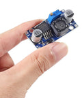 Two Pack Buck Converter Module Dope Power Supply For DIY Projects, DC To DC Step Down Regulator, 3.2V To 35V Input, 1.25V To 30V Adjustable Output, 3A Max, LM2596S Controller, Prototyping Ready And Tinkering
