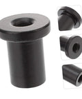 5 Pack Sliding Barn Door Spacers, Heavy Duty Hardware Kit, Easy Install, Wall To Track Spacing Shims, black steel construction