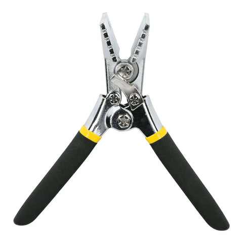Pro Grade Hand Seamer Pliers For Metal Bending And HVAC Jobs With 80mm Straight Bender Easy Clamp Tool Featuring Convenient Lock Design And Adjustable Clamp