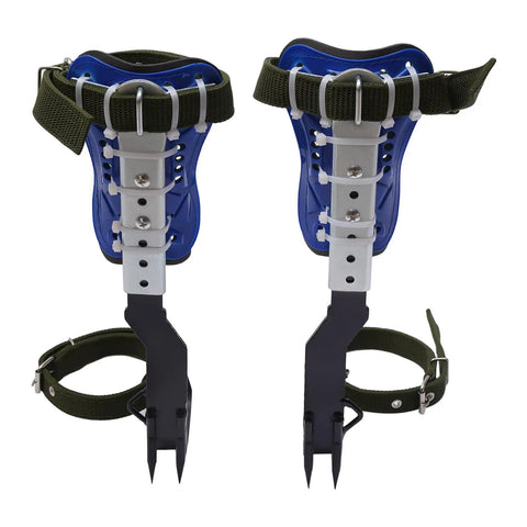 Pro Grade Tree Climbing Spikes Set With Safety Belt And Gloves Adjustable Non Slip Pedal Climbing Gear for Fruit Picking