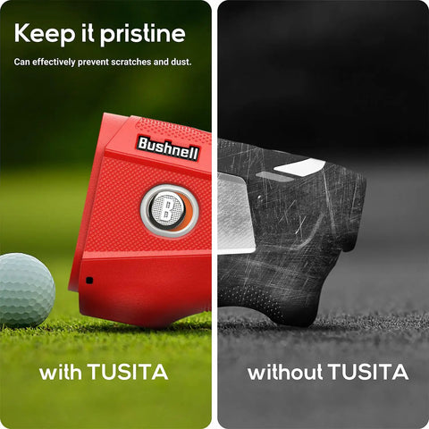 Silicone Case For Bushnell Tour V6 Rangefinder Red Protect Your Laser Golf Gear With A Durable Snap On Shield Easy Access