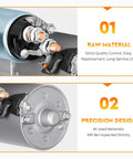 Close-up of Heavy Duty High Torque Starter For Ford F Series with raw materials and precision design details.