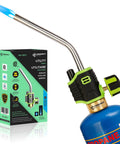Pro Grade Propane Torch Head With Igniter Upgrade Longer Tube For MAPP MAP Gas Fuel On 1 Lb Tanks Trigger Start Blow Torch CSA
