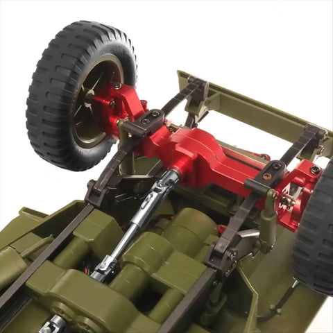 Beefed Up Front And Rear Axle Drive Shafts Kit For 1/10 RC Car With Hardened Steel Universal Joint, High Torque 4x4 Upgrade Parts, Ball Bearing Cross Pins, Durable Spare Modifications on RC axle assembly