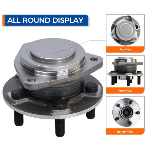 2 Pack Front Wheel Hub And Bearing Assembly 513325 For 2012 To 2020 Chrysler 300 Dodge Challenger And Dodge Charger RWD 3.6L 5.7L