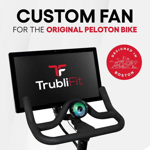 Custom Peloton Bike Fan Attachment For Original Peloton Bike Only No Batteries Required Clip On Cooling Accessory To Beat Sweat And Heat On Your Ride During Long Rides And Hot Sessions