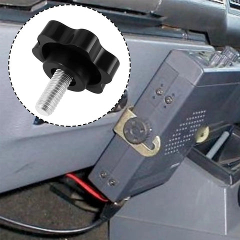 Ten Pcs 5mm Star Socket Cap Screws M5x10mm For CB Radio Mounting Brackets Durable Plastic And Carbon Steel Build
