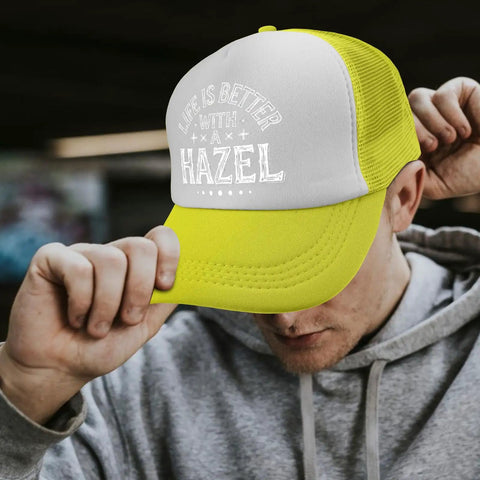 Lightweight Tan Hat For Men With Front Artwork Design Adjustable Buckle Strap One Size Fits Most Everyday Casual Go To Cap