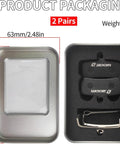 Two Pairs Four Piston Oil Semi Metal Bicycle Brake Pads For Zoom HB876 And Shimano D02S in packaging box