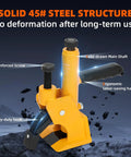 Heavy Duty Tire Bead Breaker With Handle For 38 To 42 Inch Tires Manual Bead Removal Tool Tough As Nails Rock Solid Steel Construction For Easy Tire Changes Durable Hand Tool For Home Garage, 45# steel