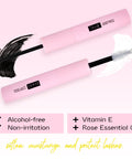 Pink Bond And Seal 2 In 1 Lash Glue Waterproof With Strong Hold for DIY Cluster Eyelashes and clear sealant for protection