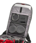 Interior view of Pro Light Backloader S Professional Camera Backpack with padded dividers for mirrorless and full frame gear.