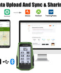 Navihood L1 GPS Bike Computer With Offline Maps Fast 5 Second Positioning Dynamic Route Planning 2.6 Inch LCD Cycling GPS