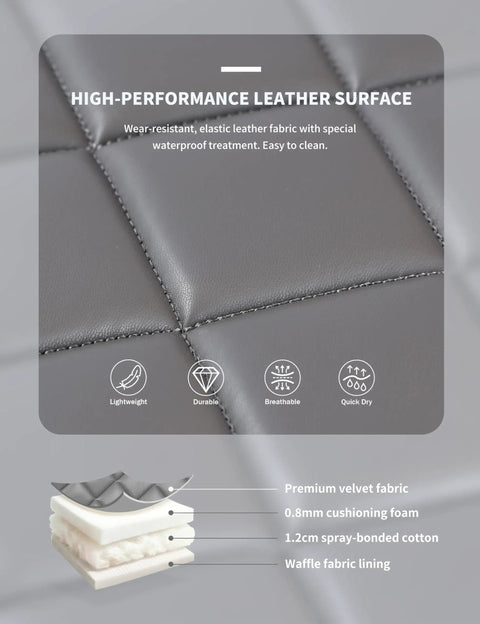 Dressage Saddle Pad For Horses High Performance Leather With Superior Shock Absorption Waterproof Wear Resistant And Easy To Clean