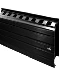 Versi Duct 2RU Front Only Horizontal Cable Management in black for 19 inch racks with 3 inch by 3 inch front access