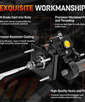 Hydraulic Power Brake Booster For Ford Excursion 2000 2005 And F Series Super Duty Trucks 1999 2004 product close-up with features labeled