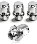 4 Piece M12x1.5 Lug Nuts Set Chrome Plated Steel Wheel Locks With Washer Replacement For OEM 90084 94001 90942 01033 MB579290 Toyota Camry Prius