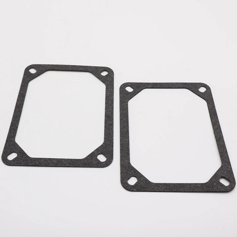 Rocker Valve Cover Gasket Replacement 690971 For Briggs Stratton Engines Fits Models 19H132 19H232 19L132 19L237 201312 201317 201412 202312 49E777 49E877 Works With Toro Cub Cadet MTD Troy Bilt Husqvarna Lawn Equipment, two black gaskets