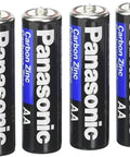 4 Pack AA Batteries Heavy Duty Carbon Zinc Double A Cells Serve 1.5 Volts Straight Up Reliable Juice For Remote Controls Toys And Everyday Gadgets Built For Long Lasting Use.