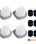 Replacement Vacuum Filter Set For Featherweight Stick Vacuum 2033 Series Includes Four Mesh Filters And Six Foam Filters Replace Part 1611508 Fits 2033 20331 20333 20334 20336 20339 2033M Great For Quick Cleanups.