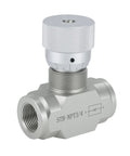 Three Quarter Inch NPT Ports Hydraulic Flow Control Needle Valve 5800 PSI Two Way Bidirectional For Hydraulic Oil And Gas Stainless Steel