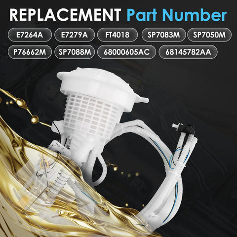 Drop In Ready Fuel Pump Assembly For Chrysler 300 2005 To 2018 Challenger 2008 To 2018 Charger 2006 To 2018 Magnum 2005 To 2008
