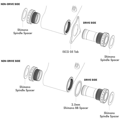 O Ring Replacement Kit For MTB Bottom Bracket Sealing Repair Includes Six FPM O Rings And Six FKM O Rings In One Package diagram
