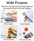 Collage of office, school, toys, home supplies for Heavy Duty Binder Pocket Folders 10 Pack With Tight Closure And Side Loading Pockets
