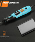 All Purpose Cordless Rotary Tool With Three Speed Settings 5000 12000 18000 RPM Rechargeable Mini Power Tool with USB charging