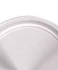 DERNORD sanitary end cap for Tri-Clamp ferrule, stainless steel 304, rim close-up.