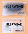 Packaging of Pro Grade Laser Safety Glasses With Broad Spectrum Shield 190nm to 1200nm For Violet Blue Red Lasers, EN207 Certified