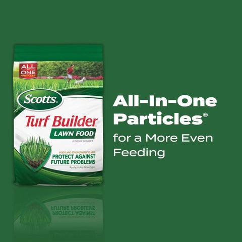 All Grass Types Lawn Fertilizer Twin Pack For 5000 Sq Ft Coverage 12.5 Lb bag front view with green packaging