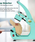 Hat Heat Press Machine For Caps With Two Interchangeable Platens 6.7x3.8 Inches And 6.7x2.5 Inches, Rigid Steel Frame No Stick Teflon Coated, Digital LCD Timer Temperature Control, Portable Desktop Design For Home And Small Business, cap stretcher