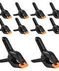 Heavy Duty 4.5 Inch Plastic Spring Clamps Set of 10 Backdrop Clips for Balloon Arches, Photography, Woodworking, Crafts, Tarp
