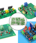 Must Have Breadboard Friendly 2.54mm 0.1 Inch Pitch Mini PCB Mount Screw Terminal Block Connector Set With 2P 3P 4P 5P 6P 8P Options