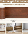 Wood Grain Repair Tape Self Adhesive Two Point Four Inch By 32 Ft for fixing furniture and floors with Sequoia Red Bean look.