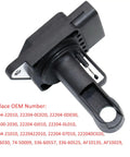 Toyota Mass Air Flow MAF Sensor Plug And Play With Easy Install for 4Runner, Camry, Highlander, Corolla, RAV4, Tacoma, Sienna, Scion