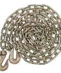 Heavy Duty Grade 70 Chain And Binder Kit With Four Five Sixteenth Inch Twelve Foot G70 Transport Chains And Four Ratchet Binders