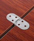 Stainless Steel Folding Table Hinges Flap Hinge Flush Mounted Self Supporting For Cabinet Furniture Durable And Easy To Install For Drop Leaf Tables Desks And DIY Projects