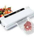 Powerful 75KPa Vacuum Sealer For Food With Digital Timer And One Touch Operation with sealed meat and fresh produce