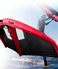 Inflatable Wing Surfing Kite For Beginners With Open Window Design, 4m Wing, 5m Wing, 6m Wing Foil Kitesurf Gear Made From Lightweight Polyester