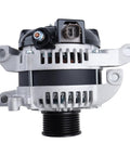 Front view of Alternator For Toyota Tundra Sequoia V8 4.6L 5.7L 150A 12V Clockwise Rotation With 8 Groove Pulley 27060-0S020