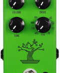 Bonsai Nine Way Screamer Overdrive Guitar Pedal With Nine Classic Tube Screamer Variations In One Green Box showing front design