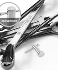 Beefy 304 Stainless Steel B Type Locating Pin With Hole, Cylindrical Flat Head 6x20mm Set Of 5 High Strength Fixing Tool with wrenches