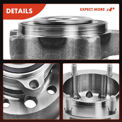 Close-up details of Front Wheel Bearing And Hub Assembly 6 Lug Fit Ford Transit 250 2015 350 2015-2017 And 350 HD 2015-2018