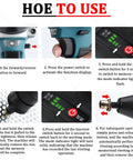Steps to use On The Go Portable Electric Rivet Nut Tool Kit With LED Lighting 26V Battery Powered Gun for riveting operations