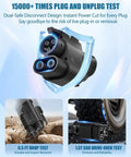 Premium Nacs To Ccs Electric Vehicle Adapter delivering up to five hundred amps with dual-safe disconnect design.