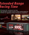 Heavy Duty 5000mAh 11.1V 30C 3S LiPo Battery With XT60 Plug For One Eighth And One Tenth RC Cars Trucks And Drones Protection Circuit Inside Lightweight Yet Rugged Case Perfect For Pro Level RC Hobbyists