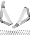 Heavy Duty Stainless Steel Tablecloth Clips 16 Pack For Outdoor Tables Stay Put No Slip Metal Picnic Table Clips To Secure Table Covers